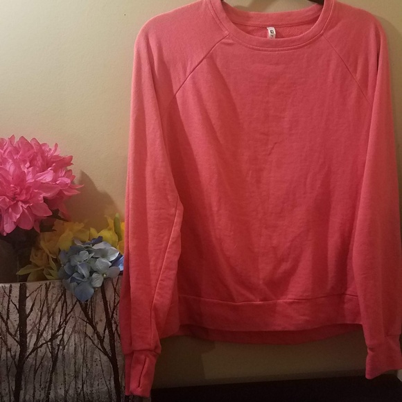 Fabletics Sweaters - Fabletics Pink Ginger Pullover Sweater Large